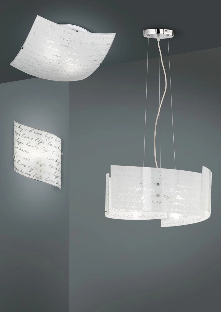 Wandlampe Signa Text Trio 4017807364927