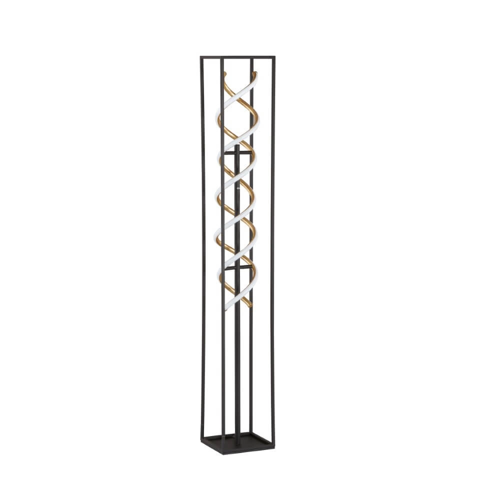 Designer-Stehleuchte Gian schwarze LED