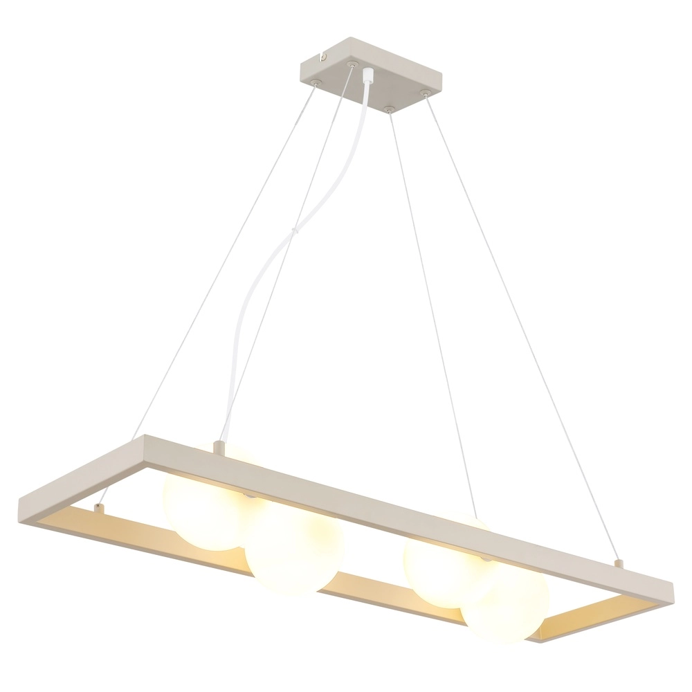 Design-Pendellampe Nanda Sandbraun