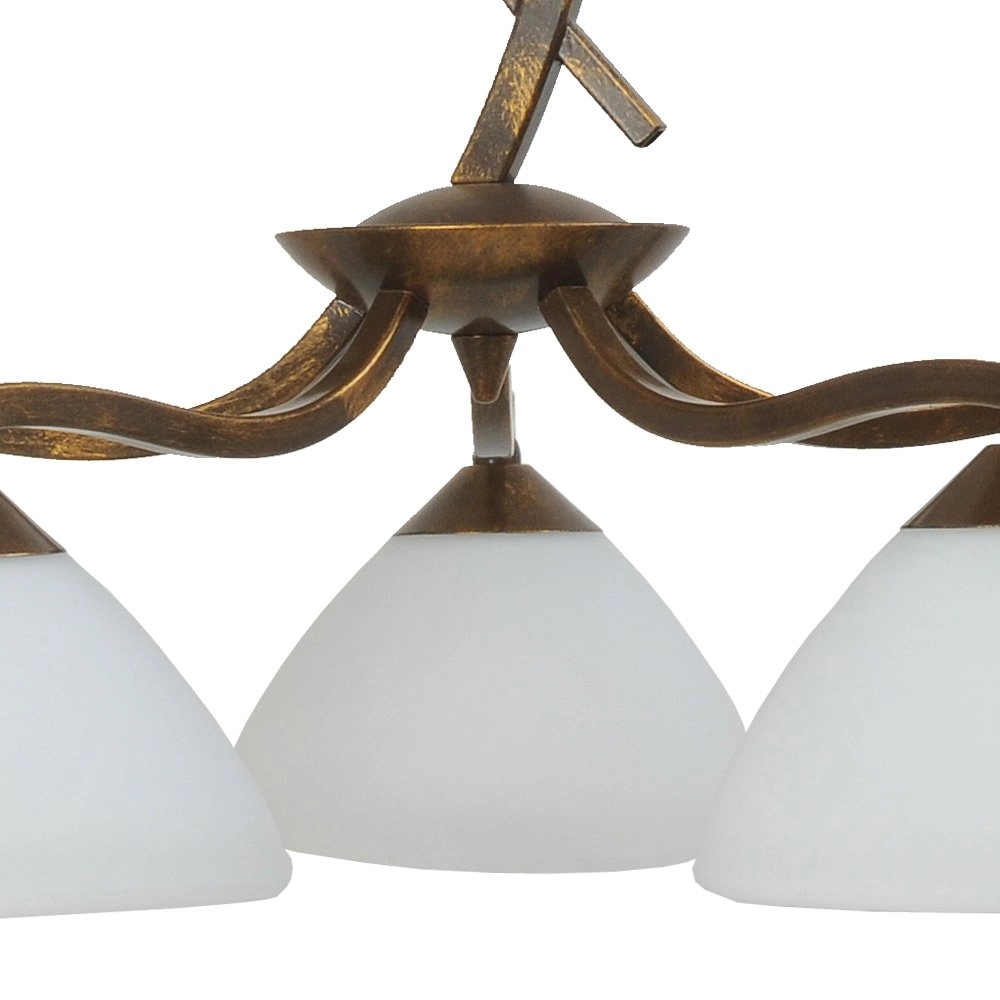 Pendelleuchte Verona 1 5-leichter Bronsbruin Masterlight 8718121037868