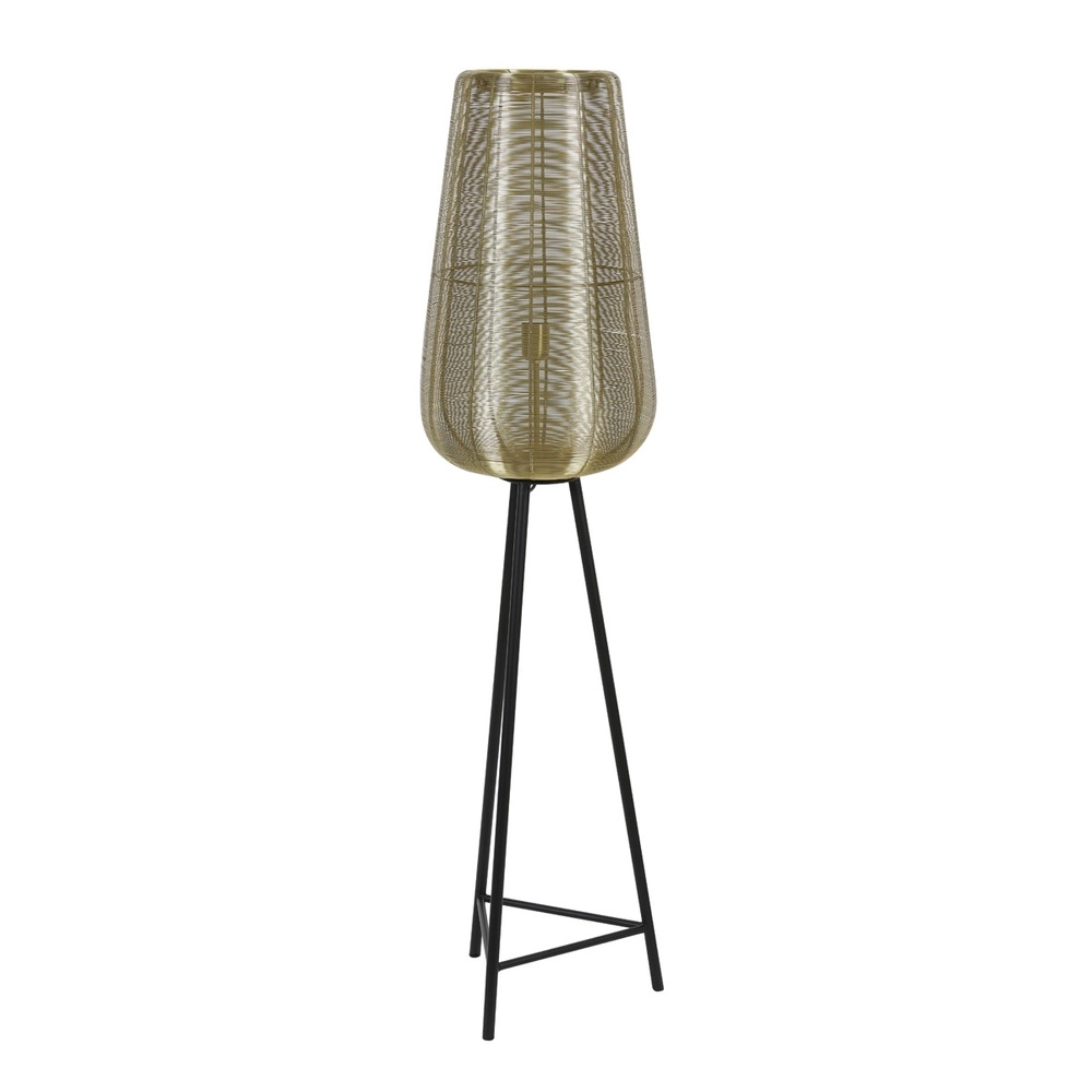 Stativ-Bodenlampe Adeta Gold 147 cm Light & Living 8717807601317
