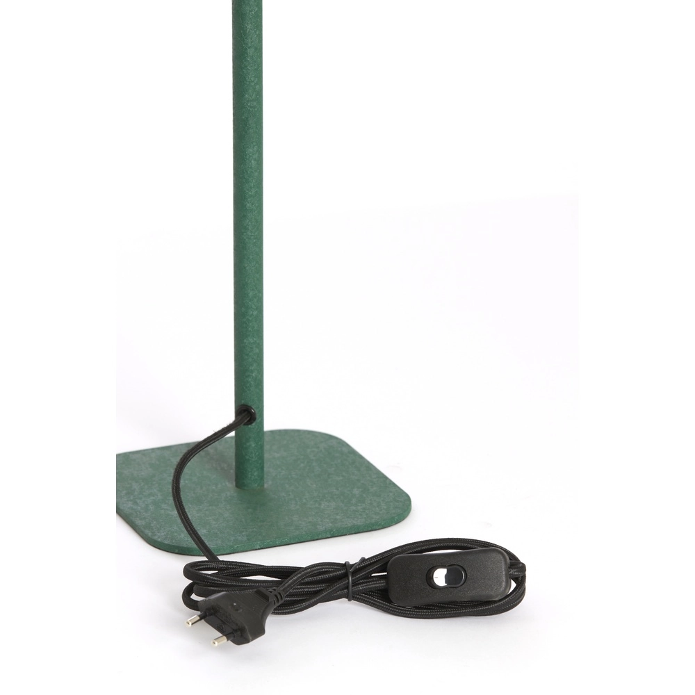 Nachttischlampe Elenie 15x15 cm – matt dunkelgrün Light & Living 8717807818791