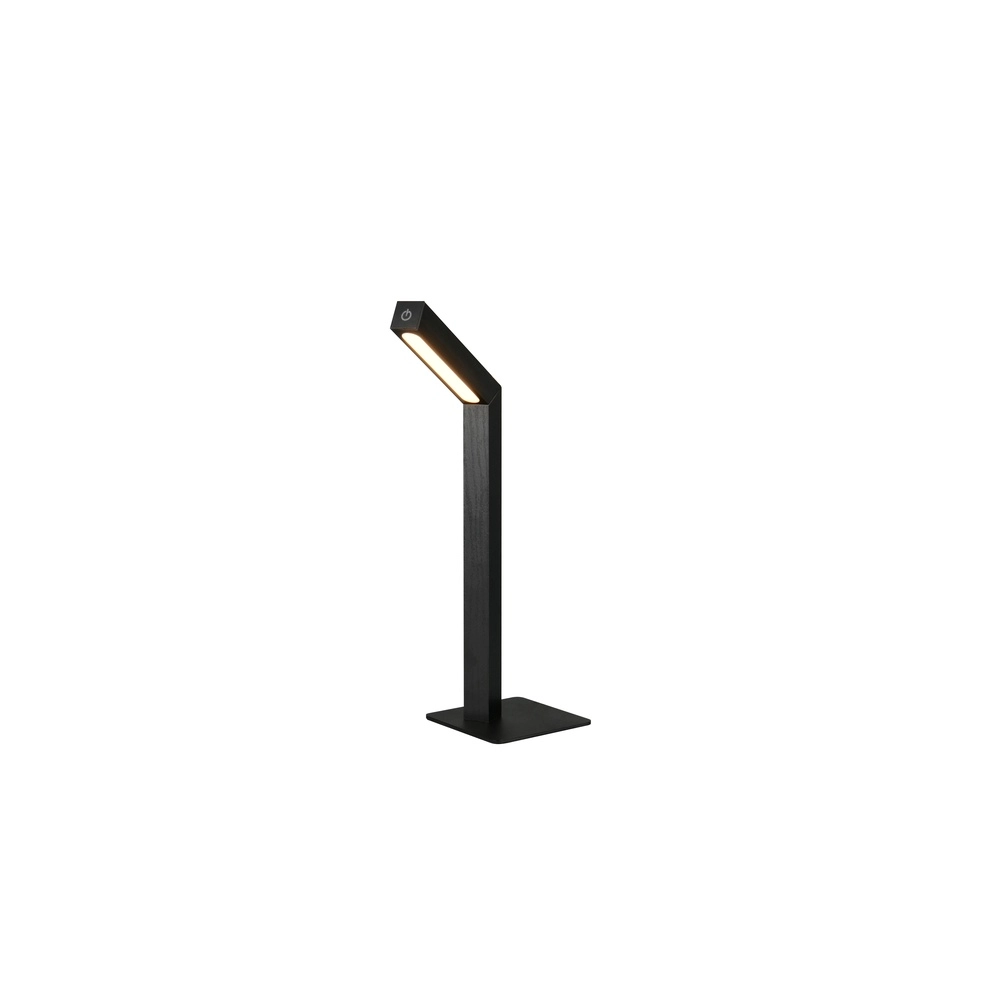Design-Tischleuchte Skip Wiederaufladbar Schwarz Trio 4017807643473