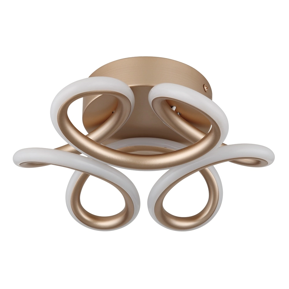 Champagnerdeckenlampe Melisand Einzigartig Globo 9007371509348