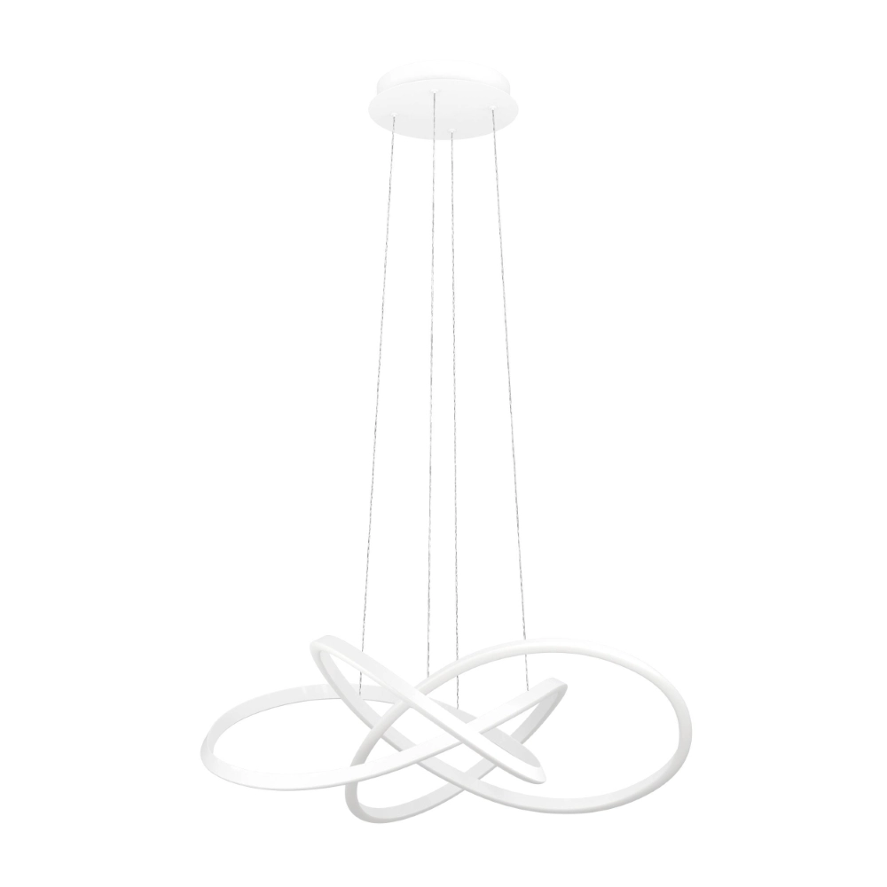 Design-Pendellampe Riaza weiße Ø 90 cm höheverstellbar