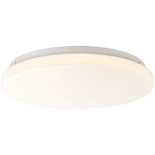 Weiße Deckenleuchte Farica Starry 29,5 cm mit Sterneffekt Brilliant 4004353373534