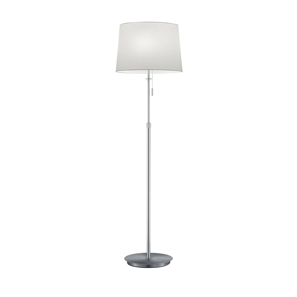 Stehlamp Lyon 138 cm Metallgrau