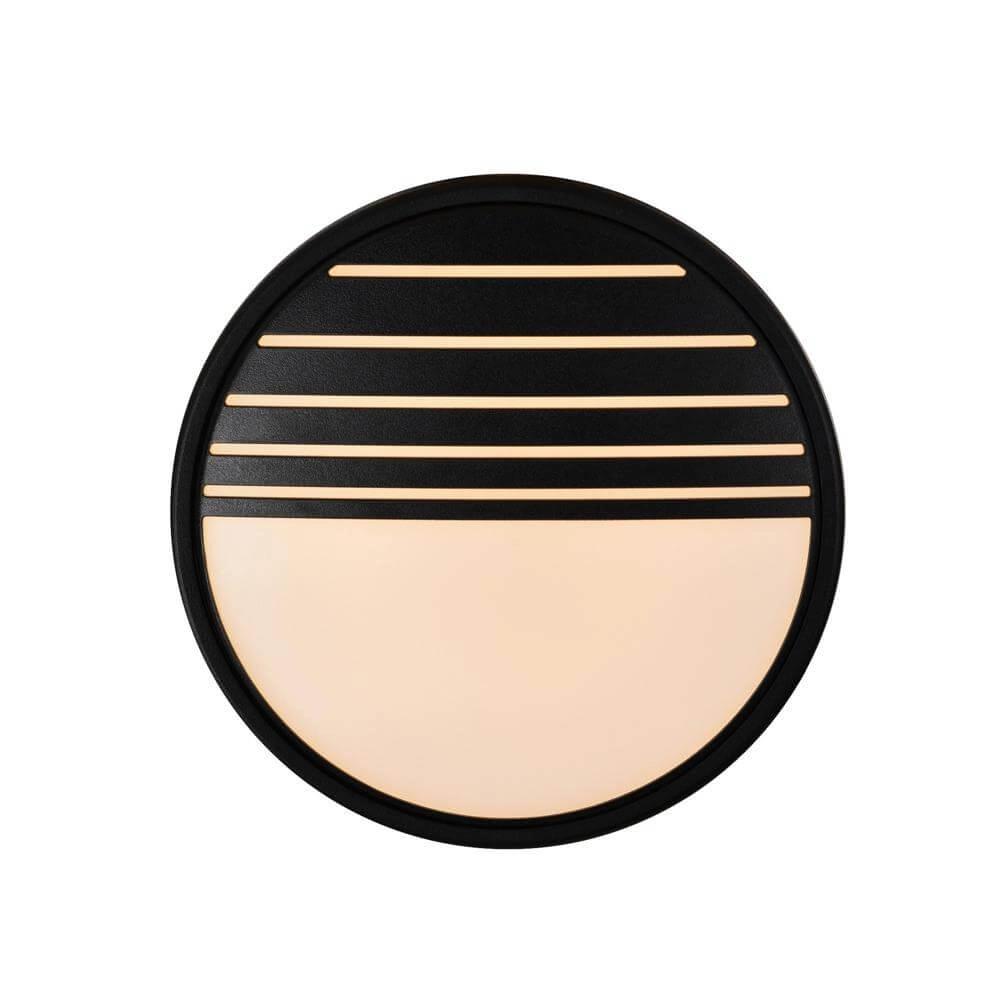 Design-Wandleuchte Oliver schwarz rund Nordlux 5704924011009