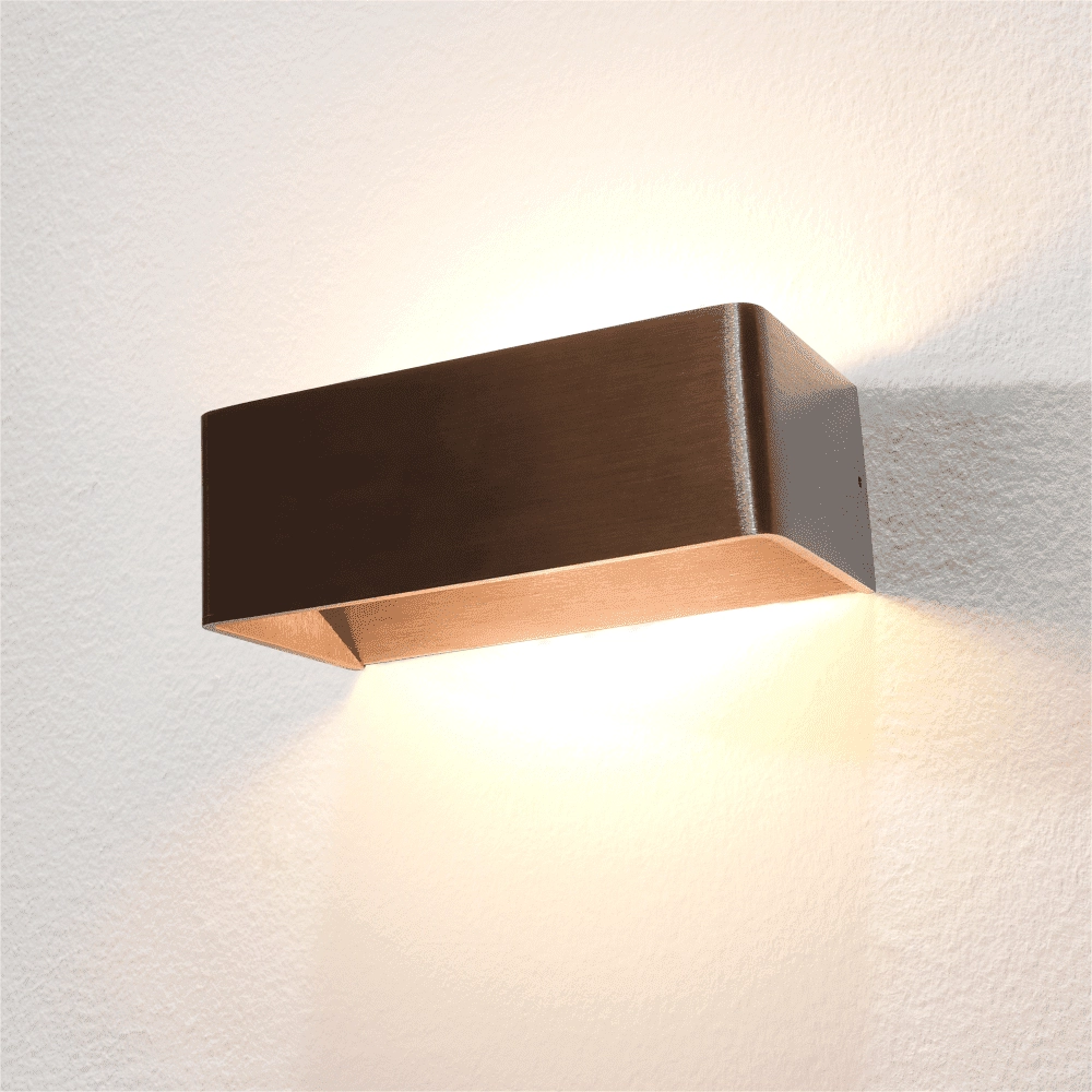 Bronze up- & downlighter Mainz Artdelight 8719831736058