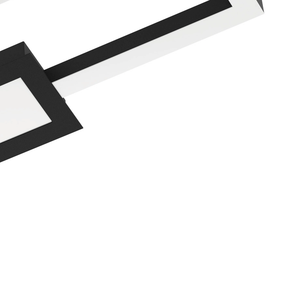 Schwarze LED-Deckenleuchte Monirote Eglo 9002759997922