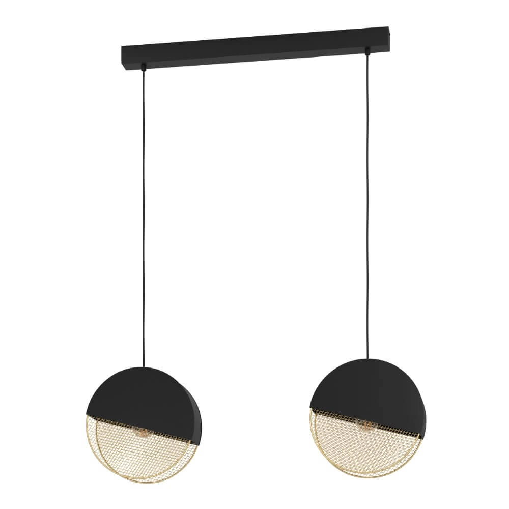 Design-Hängelampe Mumbles 2-flammig