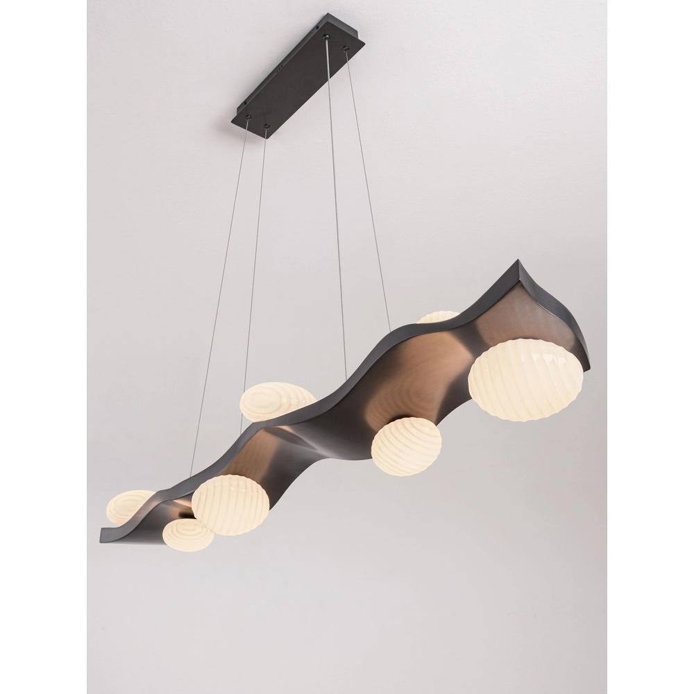 Schwarze Pendellampe Severo Konstruktion Lyora 5212063500372