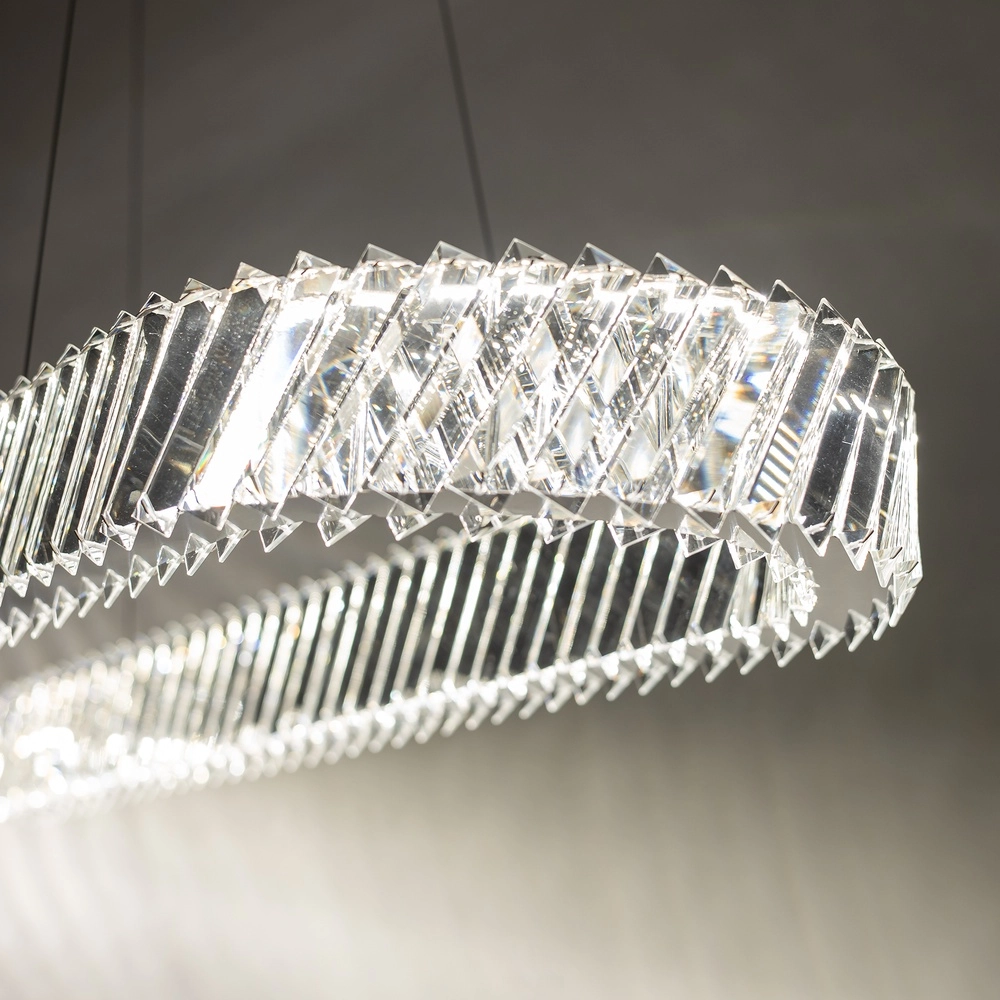 Kronleuchter Luxora Led 120 x 35 cm großer Kristall Lyora 5903139117074