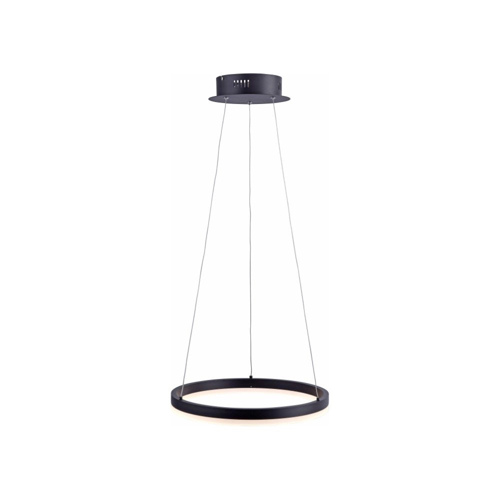 Schwarze Hängelampe Titus Ø 40cm Paul Neuhaus 4012248305140