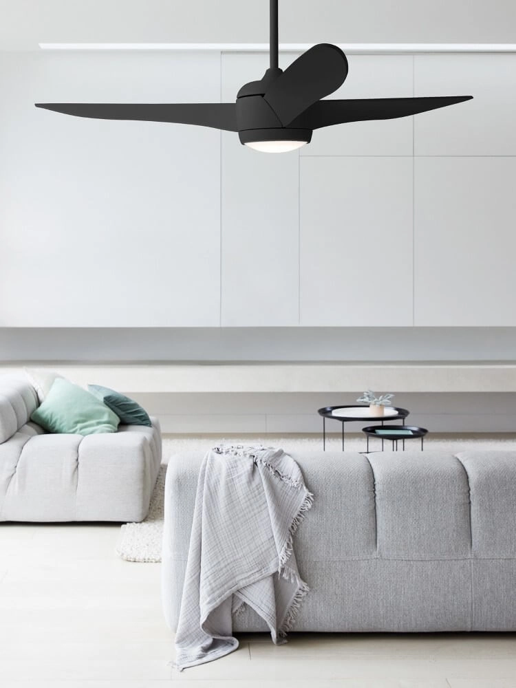 Leiser Deckenventilator Airfusion Nordic Ø 143cm schwarz Beacon 9333509134251