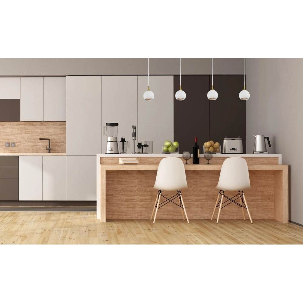 Design-Pendellampe Favori Weißes 4-Licht Lucide 5411212093103
