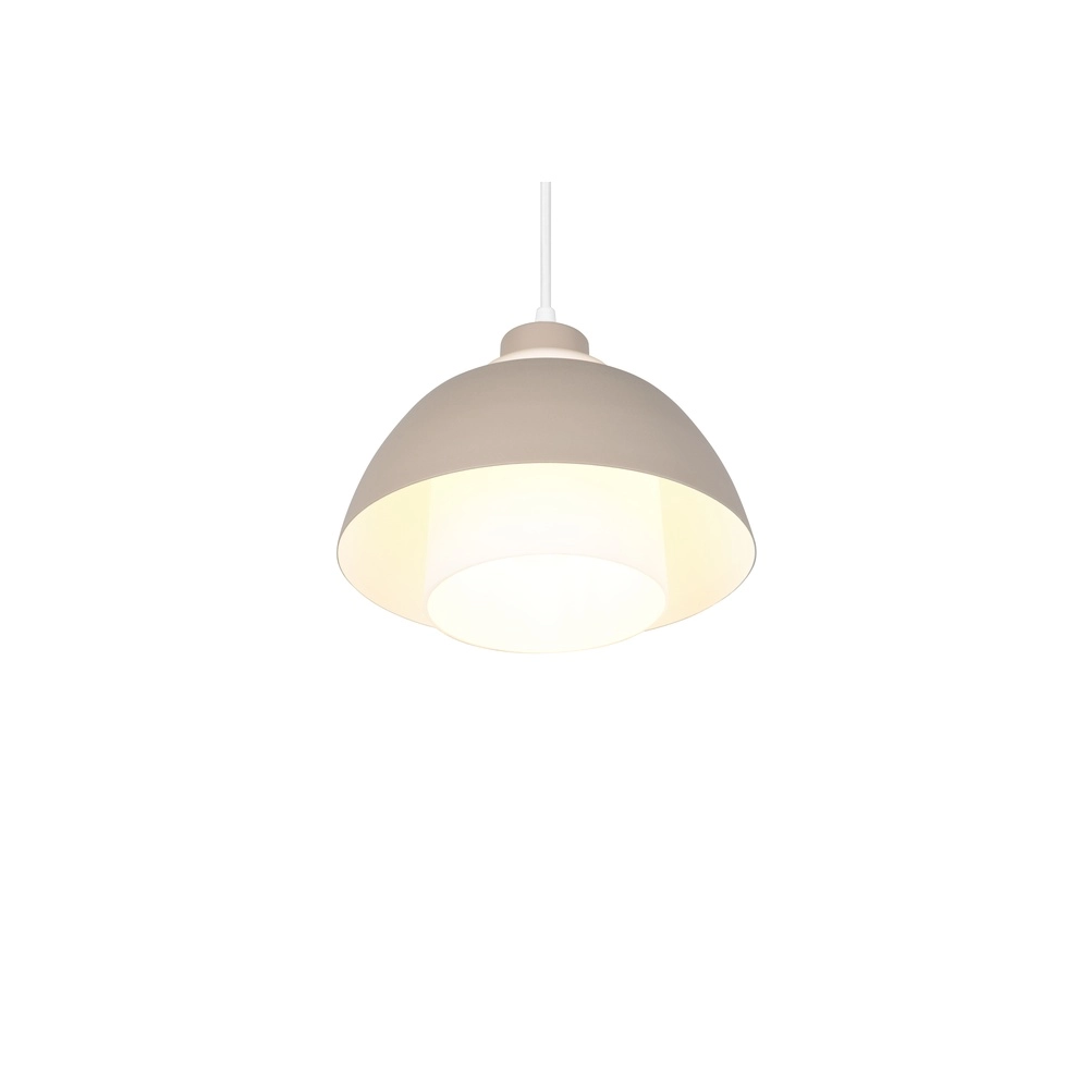Design-Pendellampe Tilos sandbraun Ø 23 cm Trio 4017807690088