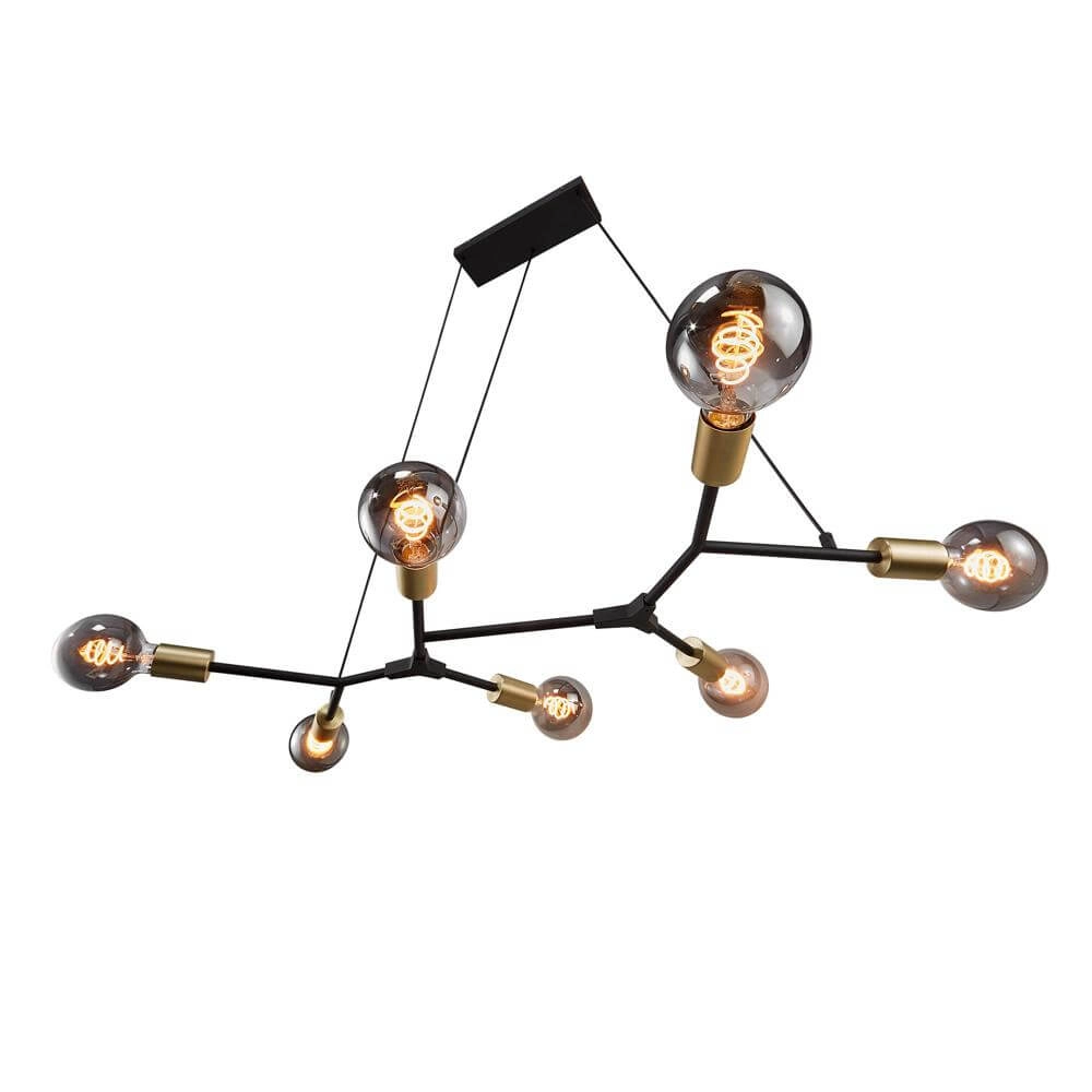 Design-Pendelleuchte Josefine schwarz länglich Nordlux 5704924001055