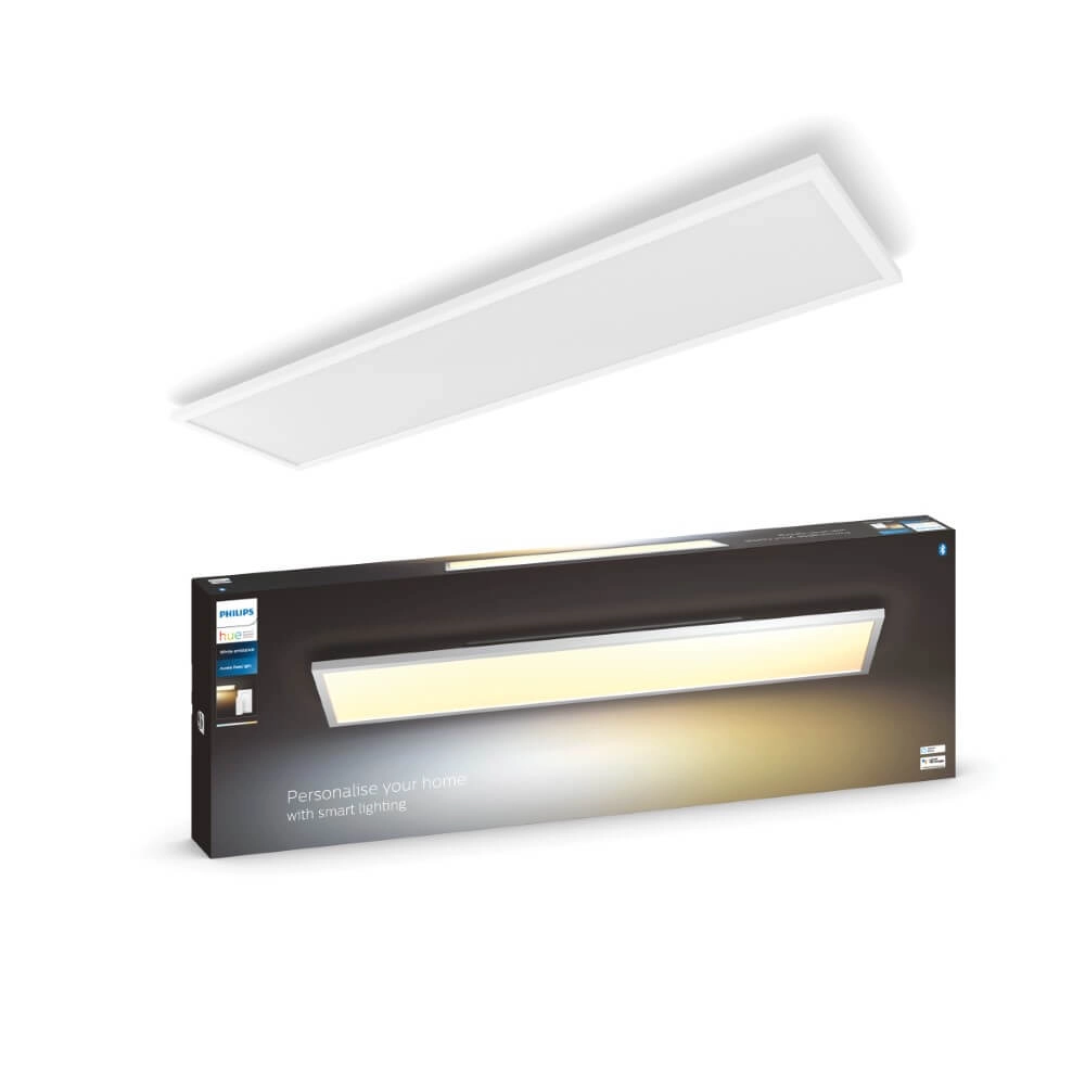 Deckenleuchte 120x30cm Hue Aurelle - White Ambiance Weiß Philips 8719514382664