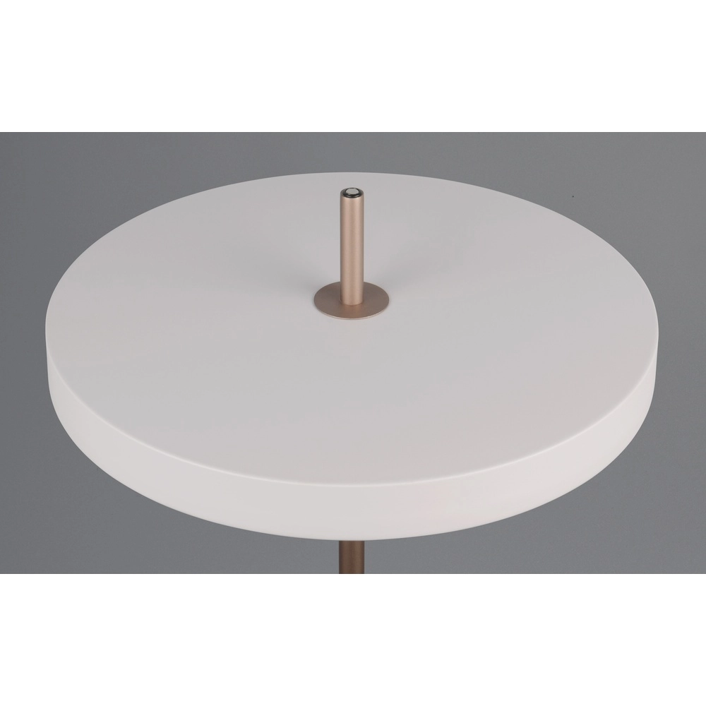 Moderne Stehleuchte Keaton weiß Trio 4017807655933