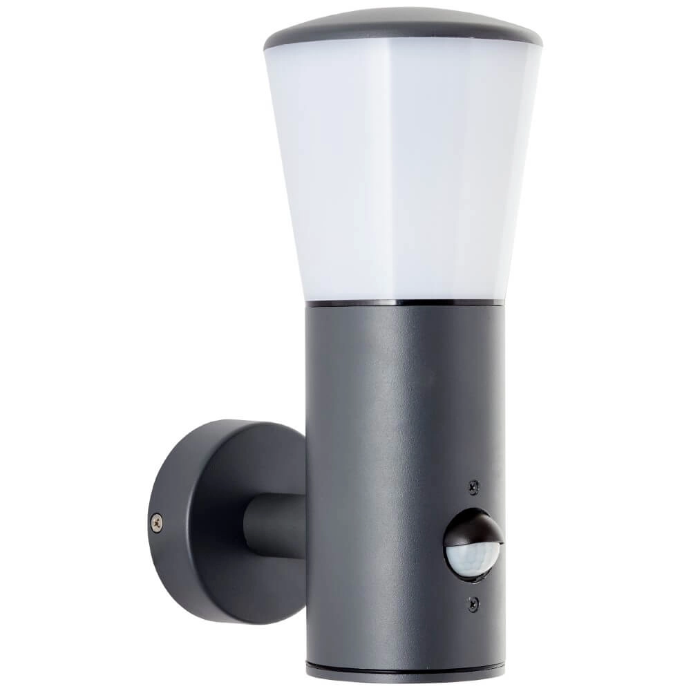 Schlanke Außenlampe Cliffi mit Sensor Brilliant 4004353405969