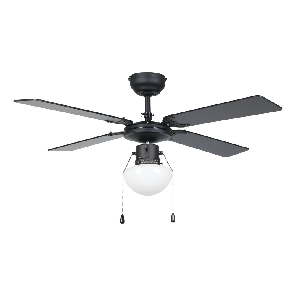 Deckenventilator Fortaleza schwarz Eglo 9002759313524