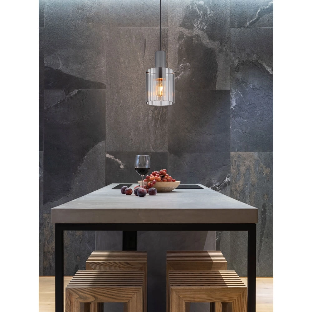 Pendelleuchte Tulivar Design Rauchglas Globo 9007371456659