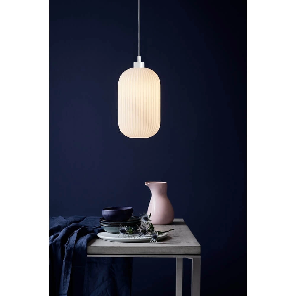 Weiße Pendelleuchte Milford Ø 20cm Nordlux 5701581406988