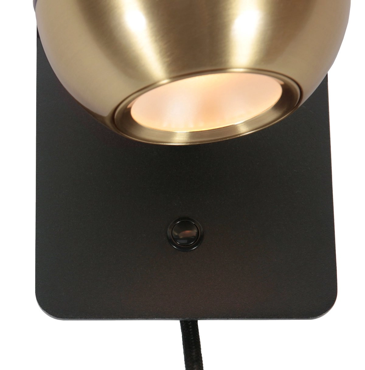 LED-Wandlampe Belluno Messing mit Glas – dimmbar Steinhauer 8712746183931