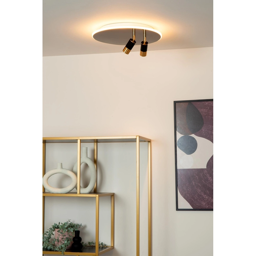 Design-Deckenlampe Jubel schwarz Ø 40 cm Lucide 5411212712783