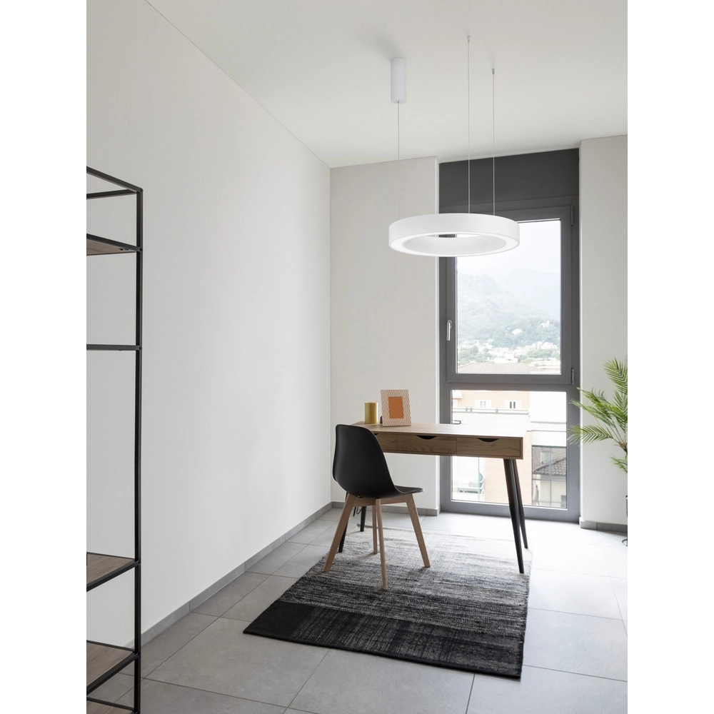 Pendelleuchte Morbido weiß Ø 60cm Lyora 5212017438638