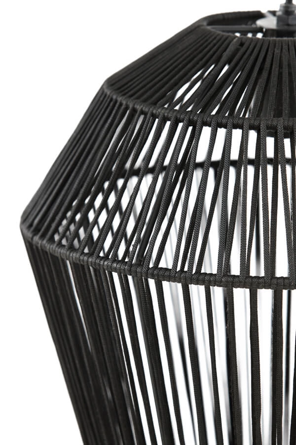 Böhmische Pendelleuchte Deya schwarz Ø 45cm Light & Living 8717807681166