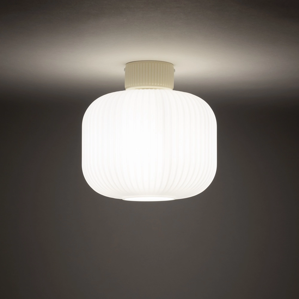 Deckenlampe Aurora Ø 25 cm sandbraun Lyora 5903139119702