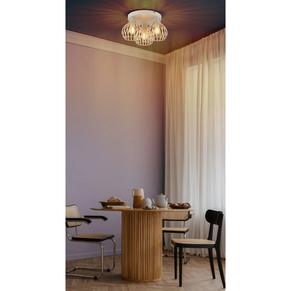 Deckenlampe 3-Leuchten Mateo Sandbraun Globo 9007371575244