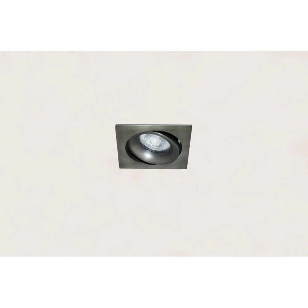 Quadratischer Einbaustrahler Alice Helle Bronze Artdelight 8720701100398