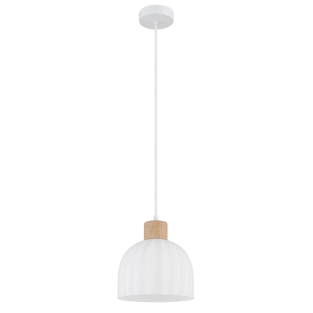 Pendellampe Swanson weiße Ø 20cm Globo 9007371586998