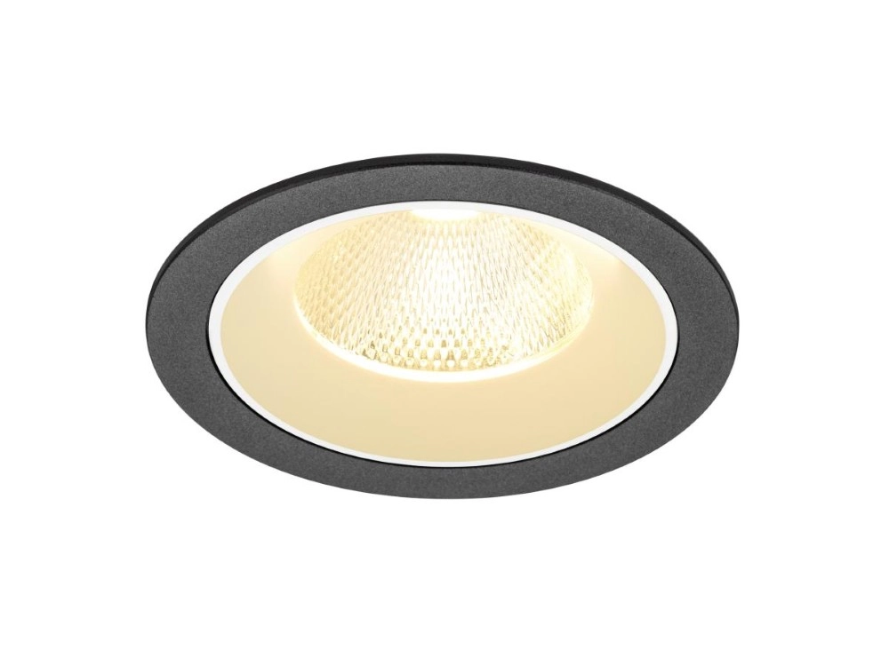 Einbau-Strahler Numinos L Schwarz/Weiß 3000K - 20gr SLV 4024163309790