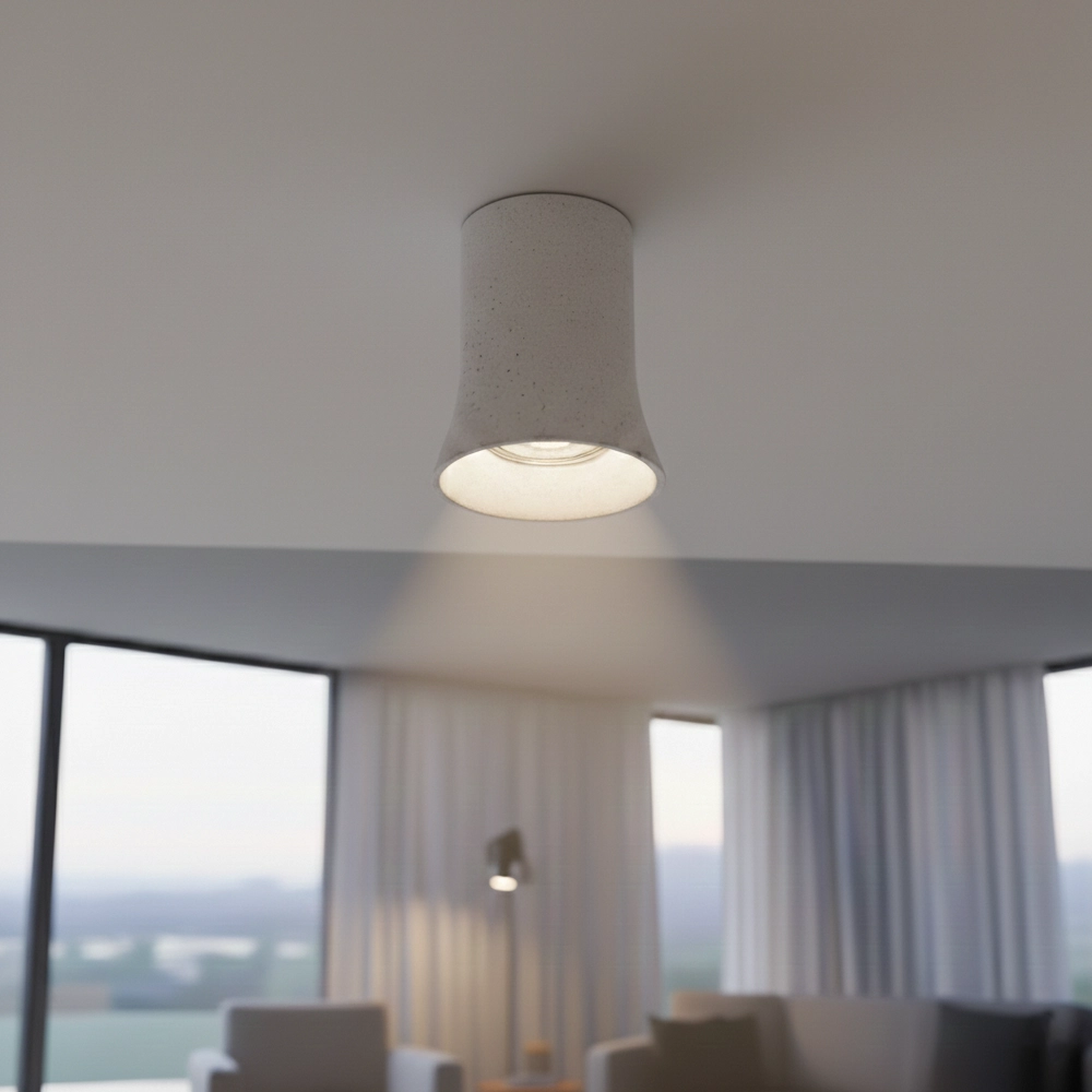 Deckenlampe Aku grau