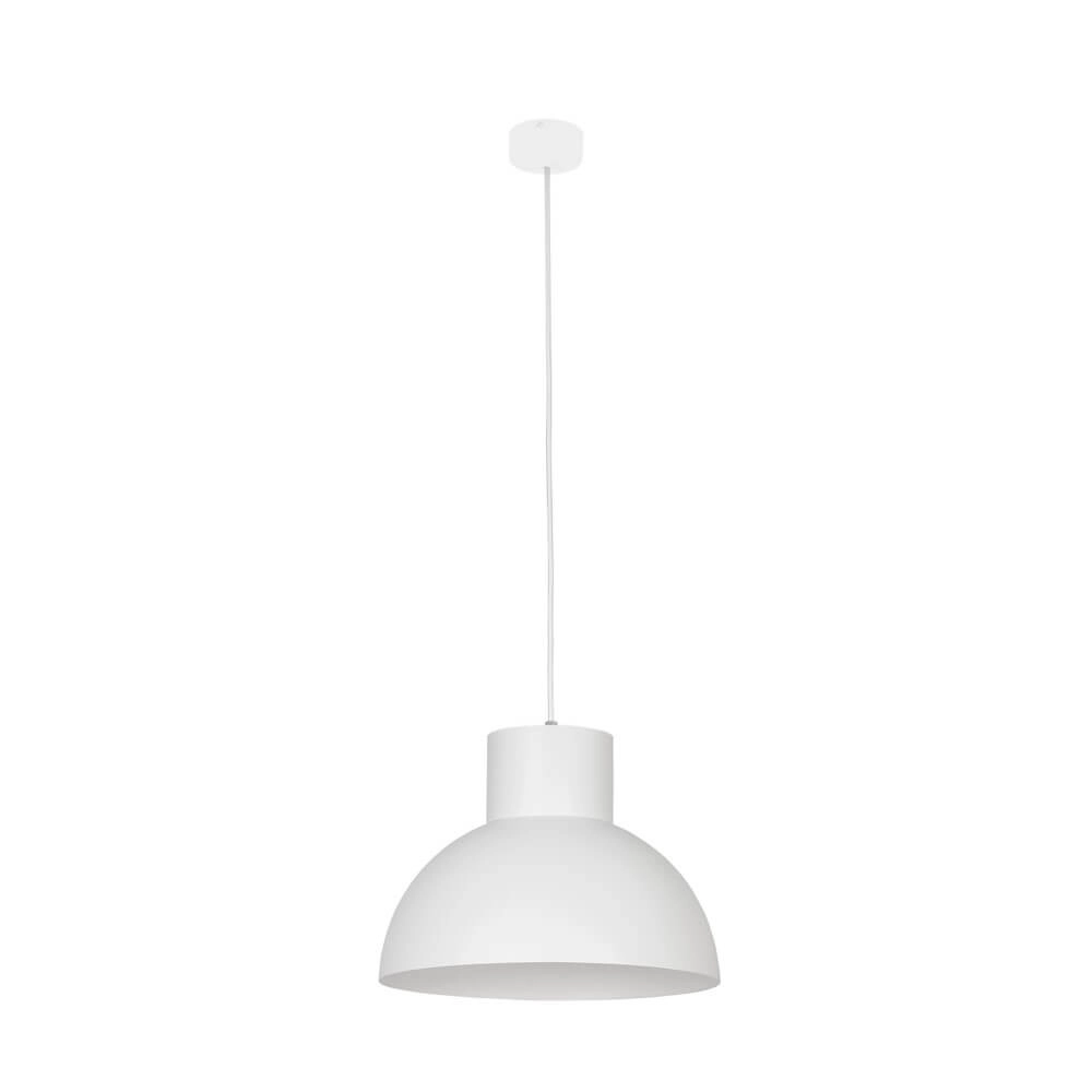 Weiße Hängelampe Works Ø 33cm Lyora 5903139661294