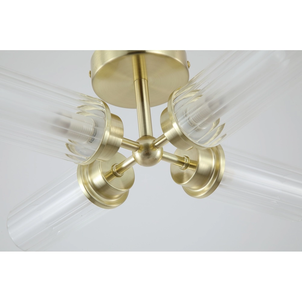 4-flammige Deckenleuchte Imperial Gold Searchlight 5053423299266