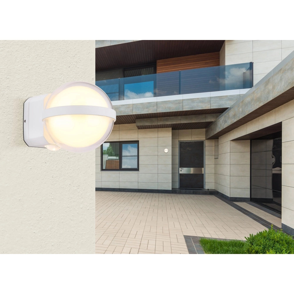 Entwurfswandlampe Illi Weiß Globo 9007371448937
