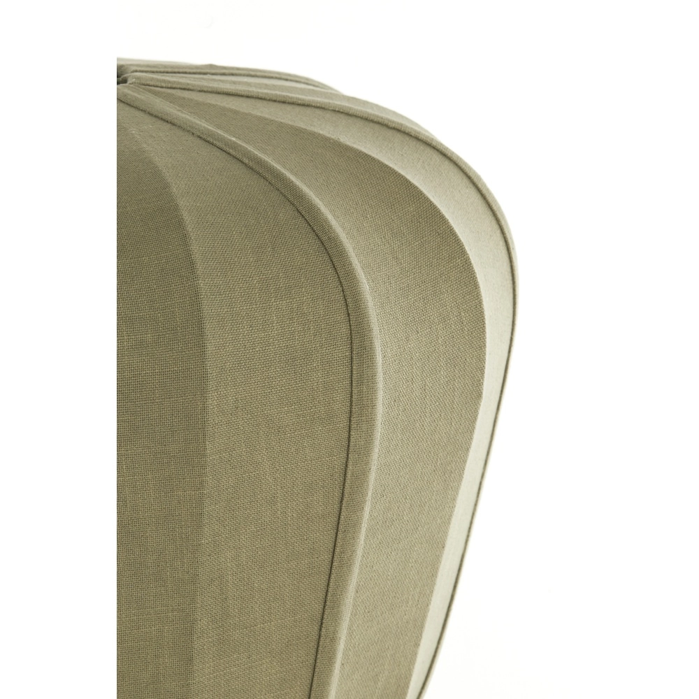 Japandi-Pendellampe Zubedo Ø 49,5 cm – olivgrün Light & Living 8717807835880