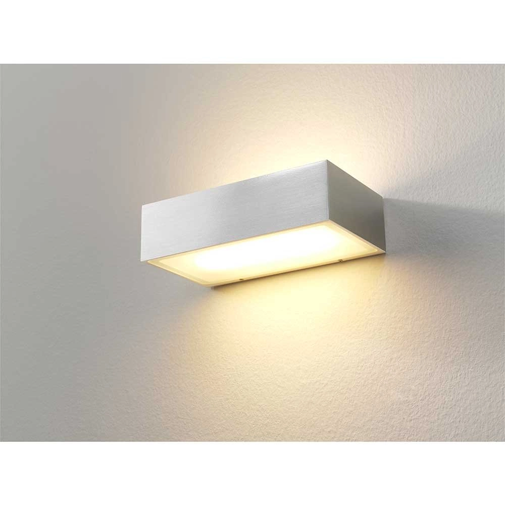 Fassadenscheinwerfer Eindh 18 cm aluminium