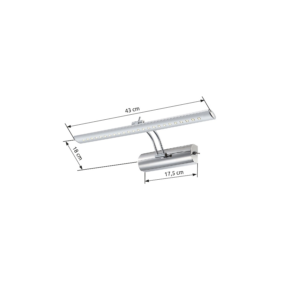 Bildlampe Picture I Chrom Globo 9007371291625