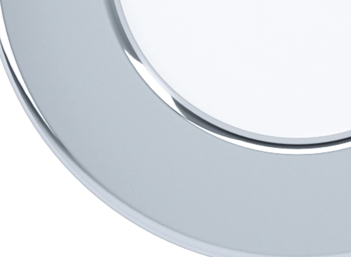 LED Einbauspot Fueva 5 IP44 - Ø 8,6 cm chrom Eglo 9002759992088