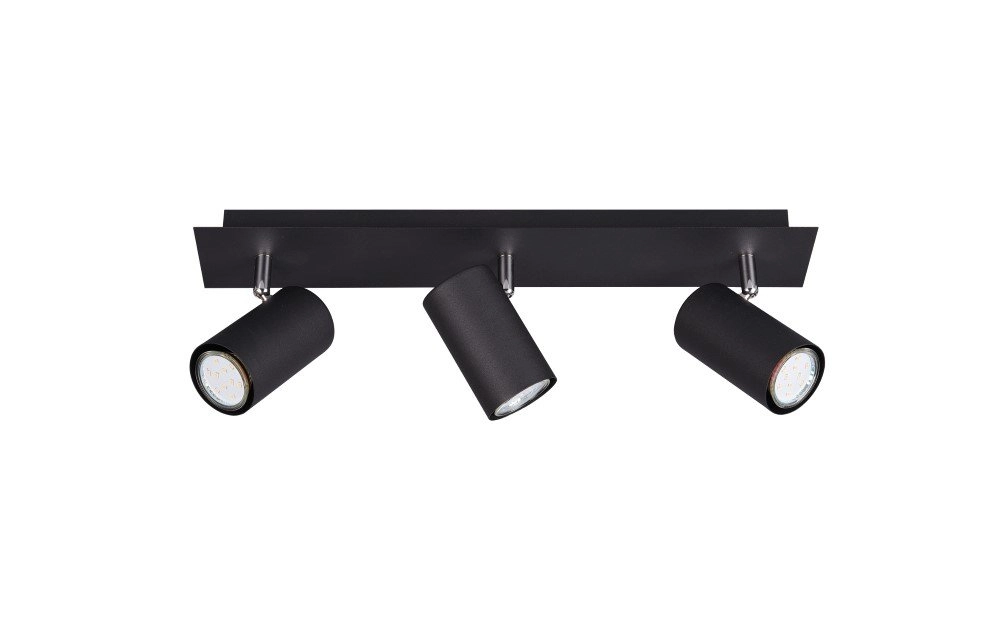 Strahler Marley 3-leichter mattes schwarz Trio 4017807408652
