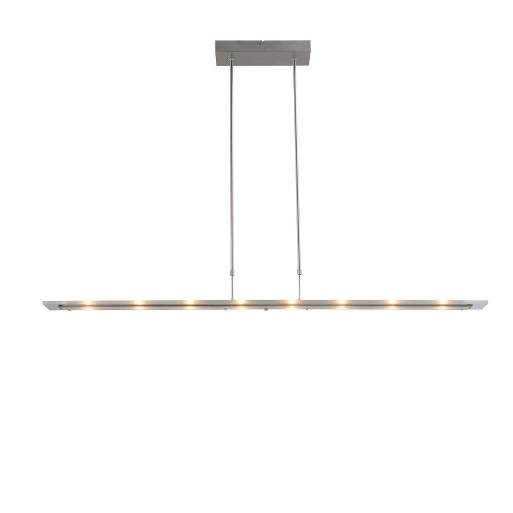 Esszimmerlampe Vigo 130 cm Nickelmatte