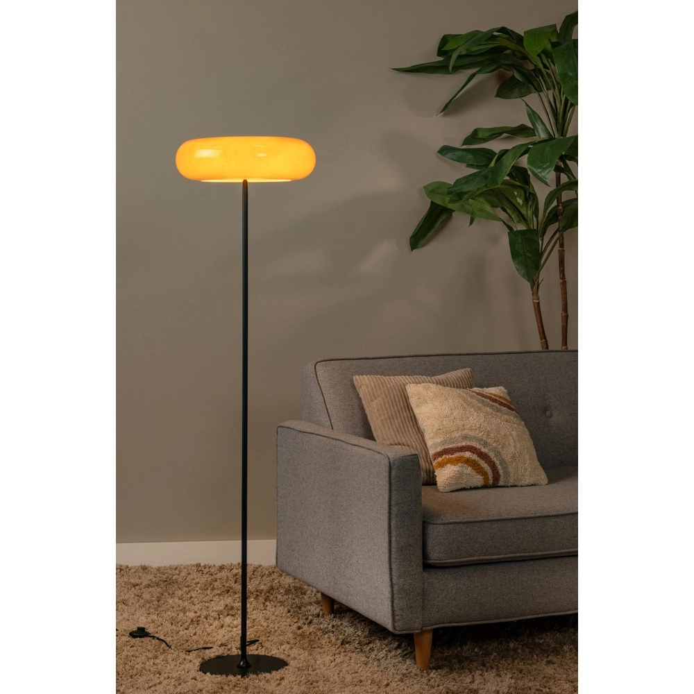 Stehlampe Sentino Ø 40cm orange Lucide 5411212106384