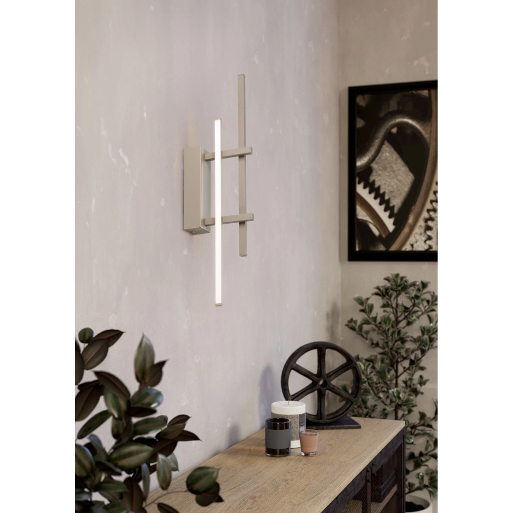 Design-Wandleuchte Trepiliano sandbraun Eglo 9008606356706