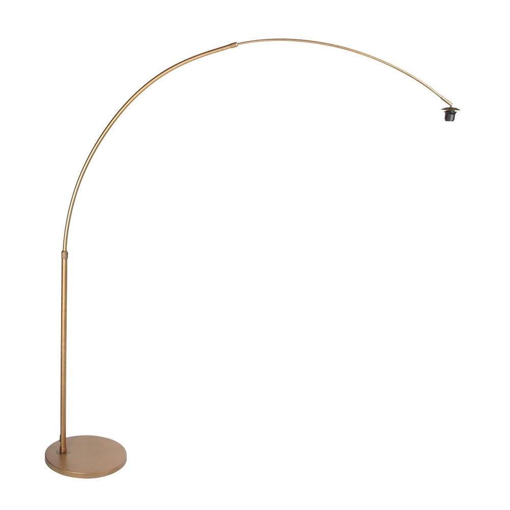 Bogenlampe Sparkled Light Bronze mit schwarzer Kappe Steinhauer 8712746179927